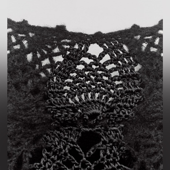 LONG CROCHETED KNIT DRESS LIMITES EDITION - Picture 6 of 13